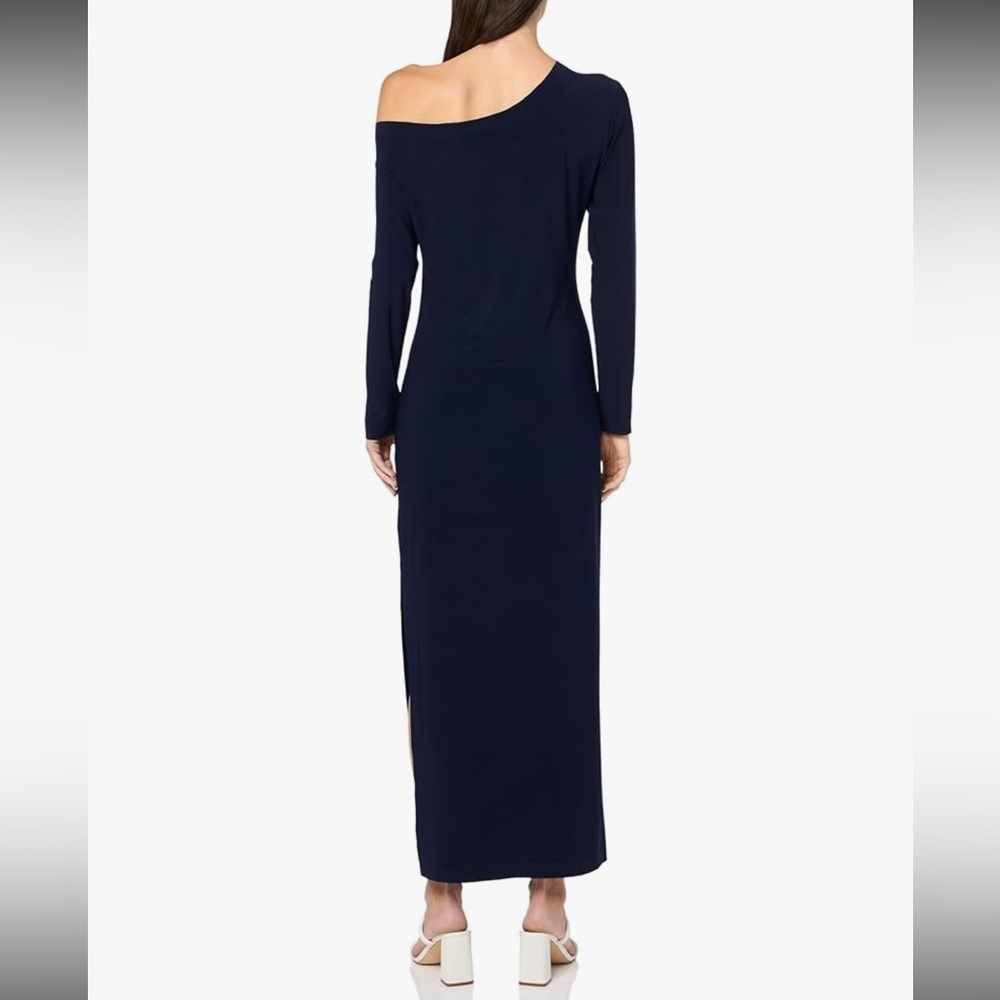 Norma Kamali Off the Shoulder Dress - Picture 2 of 7